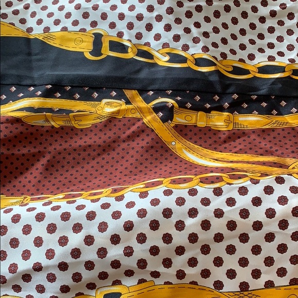 Long Sleeve Multicolored Print Blouse - Picture 5 of 5